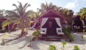 Cabañas de Playa pequeña